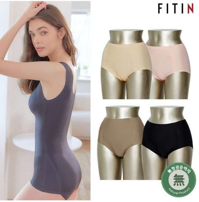 하비 피트인 4종세트 노라인 하이웨스트 누디삼각팬티2차 빅사이즈1184306