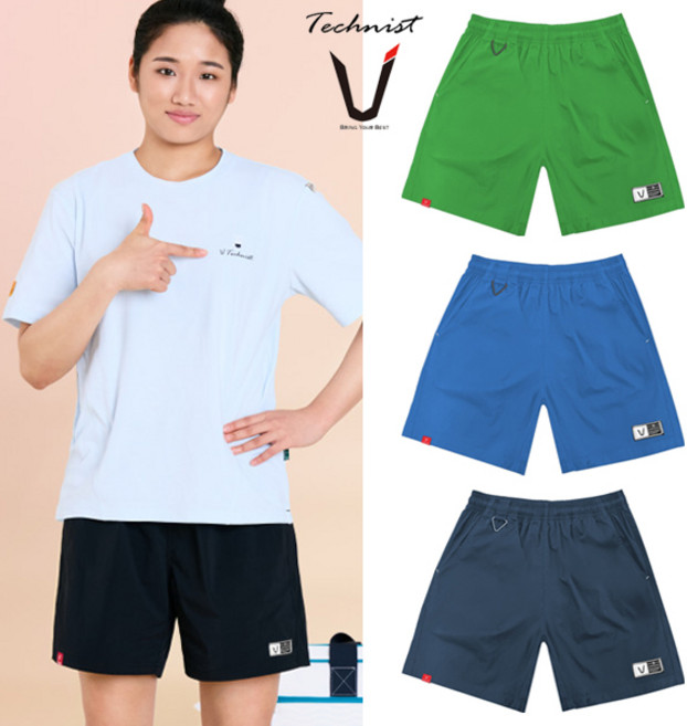 테크니스트 배드민턴 반바지 남성 여성 4부 2025 애슬레틱 스포츠 바지