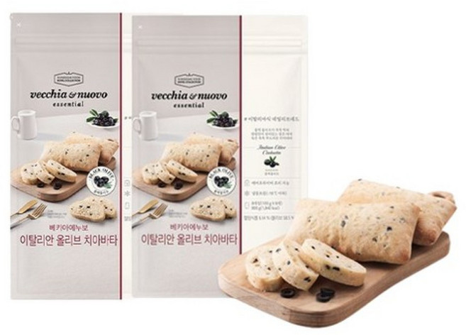 이탈리안 올리브 치아바타 8개입, 800g, 1개