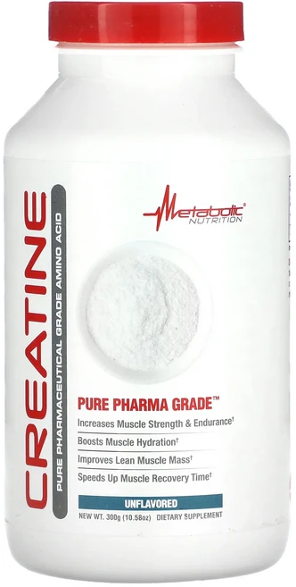새해 건강을 선물하세요 Metabolic Nutrition 크레아틴 무맛 300g(10.58oz) 특별관리진행, MetabolicNutrition크레아틴무맛300g10, 300g - 쿠팡