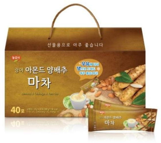 광야 아몬드 양배추 마차, 1kg, 40개입, 1개
