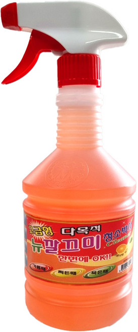 (1박스출고 20개) 고급형 찌든때 묵은때 싹 ~ 초강력 NEW 깔끄미 다목적 세정제 분사기형, 600ml, 20개