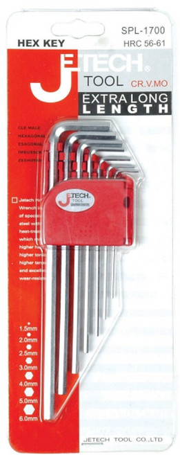 제이테크 JETECH 육각렌치 세트 SPL-1700 7본조 1.5-6mm (7pcs)