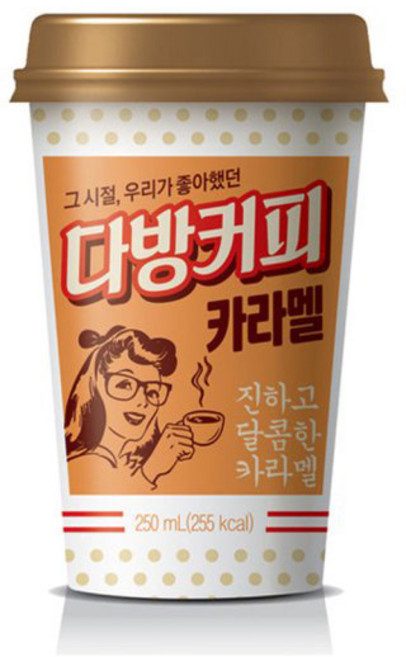 소와나무 다방커피 카라멜, 250ml, 36개
