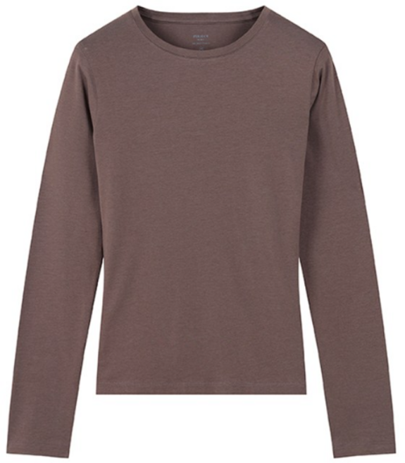 폴햄 여성용 에코베로 라운드넥 긴팔 티셔츠 PHE4TR2660