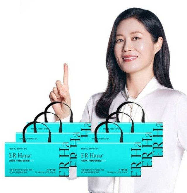 [M] *문소리 pick* 이알하나 식물성 멜라토닌 6박스, 30정