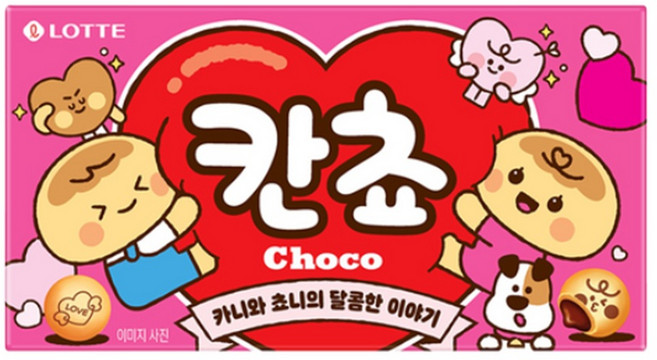 롯데웰푸드 칸쵸 초코, 54g, 32개