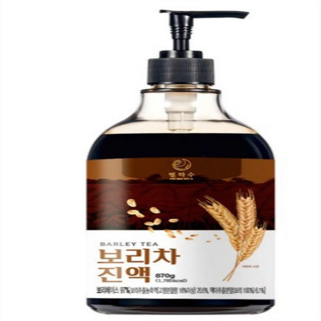 별하수 보리차원액, 870g, 4개
