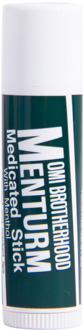 OMI Brotherhood 近江兄弟 Menturm 潤唇膏 薄荷保濕 滋潤雙唇, 4g, 1件, Medicated Scent