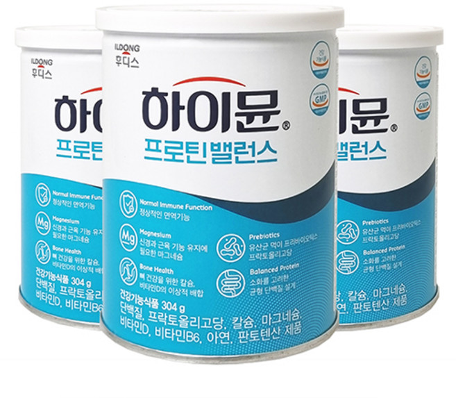 일동후디스 하이뮨 프로틴 밸런스, 304g, 3개