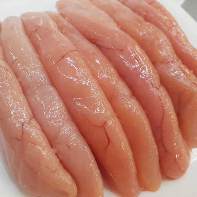 무색소 저염 명란젓 500g 색소가 첨가되지 않고 짜지않은 건강한 명란젓, 1개