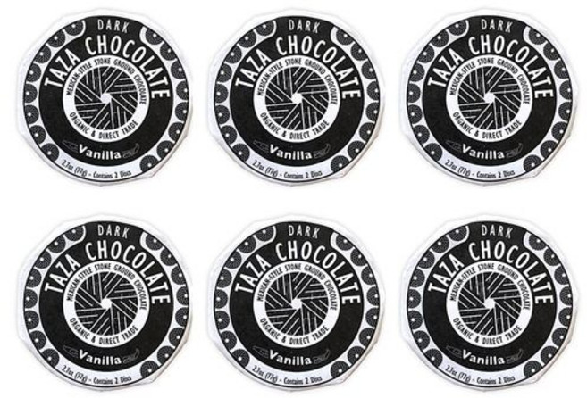 타자 초콜릿 유기농 멕시카노 디스크 50% 다크 초콜릿 바 Taza Chocolate Organic Mexicano Disc 50% Dark Chocolate Vanilla, 1개, 37g