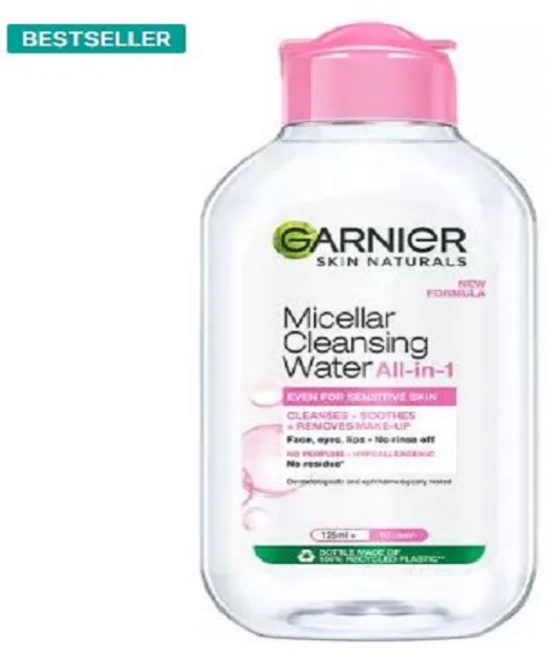GARNIER Micellar Water - Gentle Cleanser For Sensitive Skin, 125ml, 1개 - 쿠팡