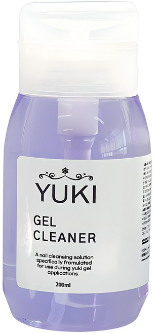 유키 대용량 펌프형 젤클리너, 200ml, 1개