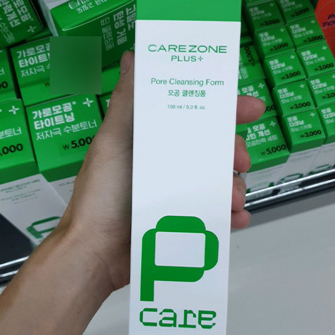 케어존 플러스 피케어 모공 클렌징 폼, 150ml, 1개, 150ml