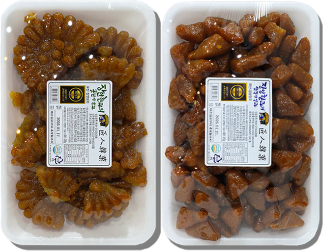 [25년전통] 의정부 장인한과 못난이약과+삼각이약과 [다미당], 1세트, 1kg