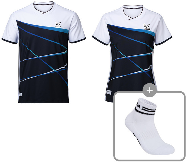 [사은품증정] 마제라 배드민턴 로얄마스터 티셔츠 TSMW-1408 경기복