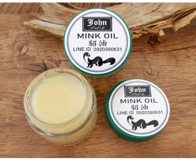 John 貂油 皮革保養油 50ml 皮包皮椅沙發清潔保養, 1個, 皮革保養油 1罐 50ml