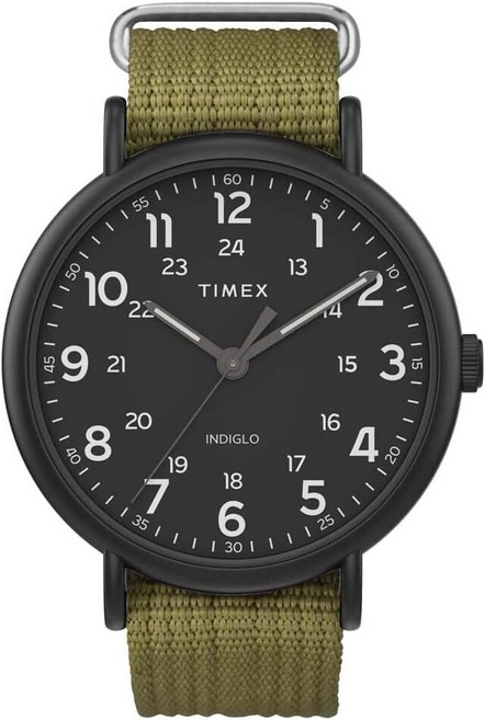Timex 남성 위켄더 XL 43mm 시계