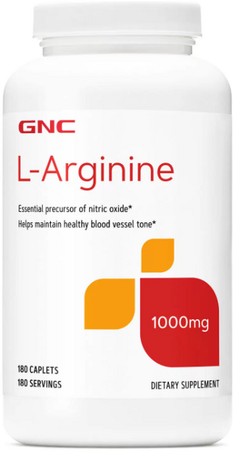 GNC 엘아르기닌 1000mg 180정, 1개