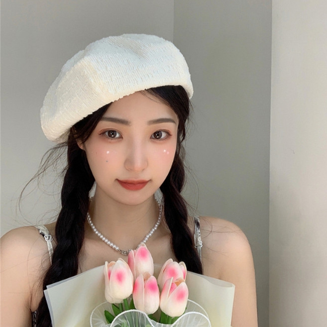 [Bahn 5컬러] 베리 섬머 여성 베레모