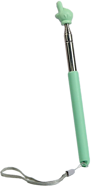 달달플랫폼 NEW 신형 88cm 스트랩 포인터 손가락 지시봉, 1개, 민트