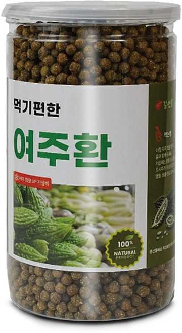 여주환 450g 100% 국내산 유기농 여주, 1개