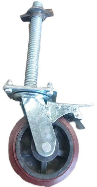 미브 안전비계 스캐폴딩선반 고소 발판 틀비계 이동식, 1개, 긴 바퀴 4개