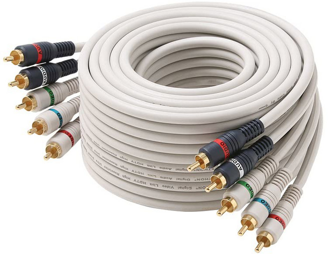 STEREN 구성 요소 비디오 케이블 - - - 구성 오디오 RCA 구성 케이블 12피트 요소 254-612IV TV에 케이블 RCA 5개의 5개의 수 요소 케이블 비디오 3.6미, 1개