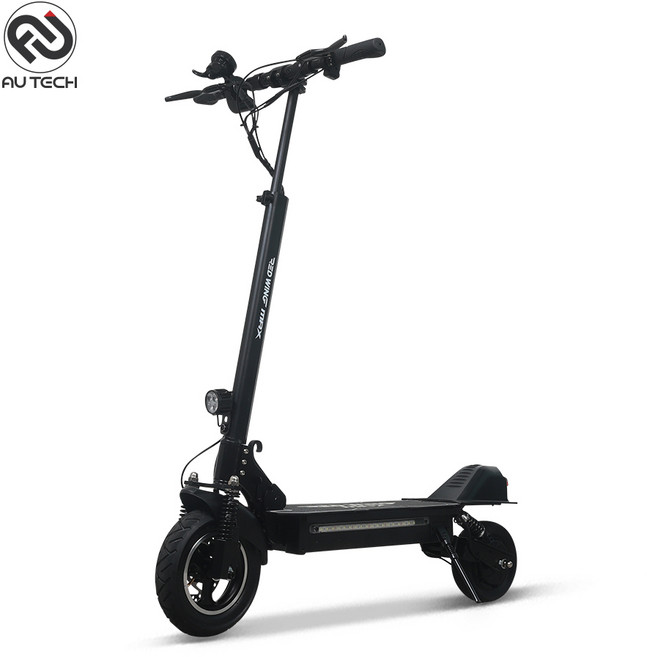 AU테크 레드윙 MAX 맥스 대리기사 출퇴근용 최대 800W 48V 전기 전동 킥보드, 1개, 블랙, 레드윙 MAX 48V 10A {UW}