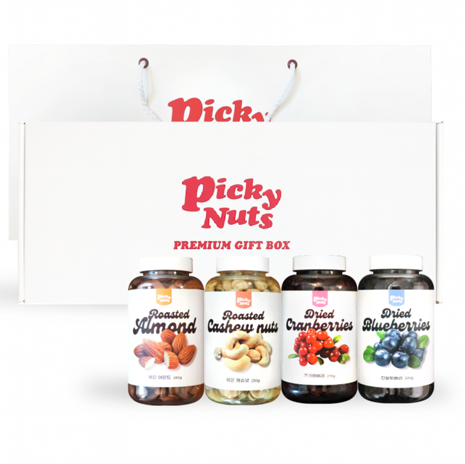 피키너츠 견과류선물세트 세트 6번, 1세트