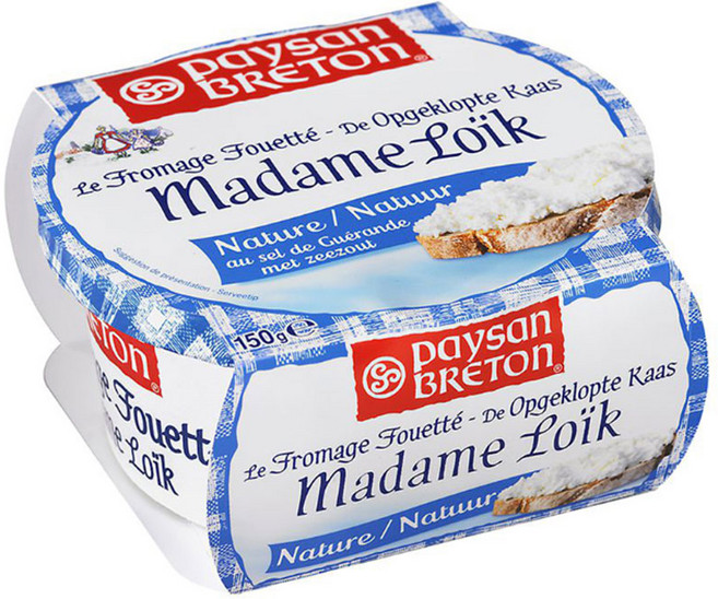 마담로익 크림치즈 스프레드 플레인, 150g, 4개