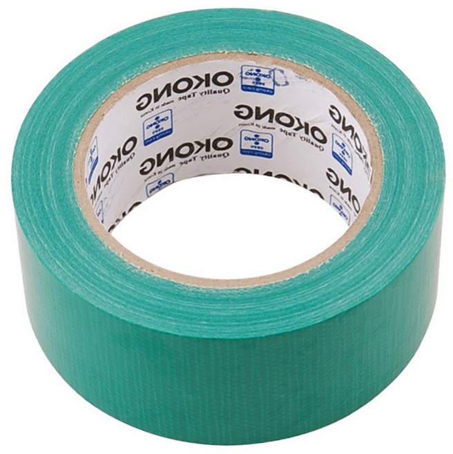 국산 초강력 고내구성 청테이프 50mm 25M 방습 물류센터 인테리어 고강도 공연장