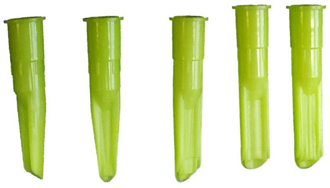 실리콘 특수노즐 꼬다리 꼭지 GP 퍼짐방지 노즐 5개 1봉지, 1개