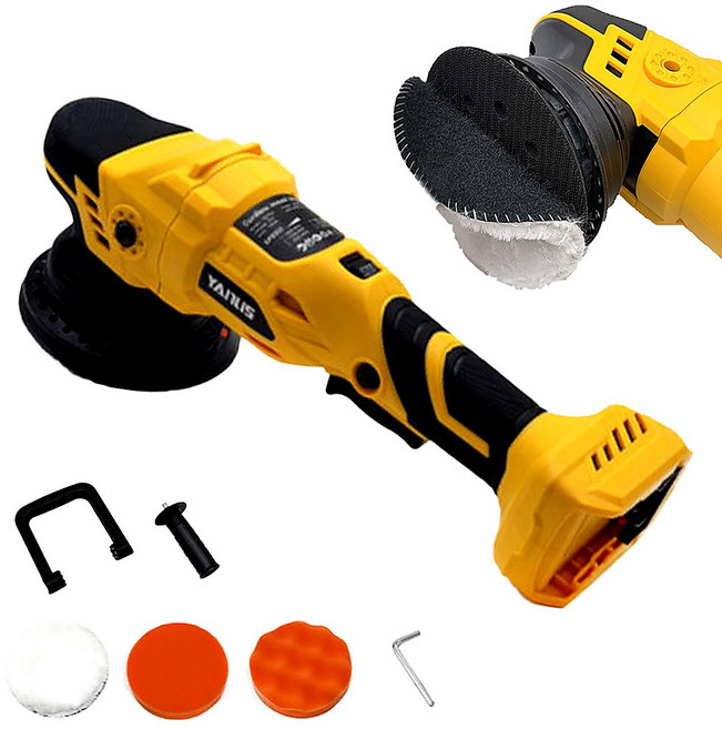 야누스 20V 충전 폴리셔 듀얼 무선 광택기 디월트배터리호환