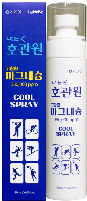 호관원 뿌리는 마그네슘 스프레이 120ml, 1개, 1개입