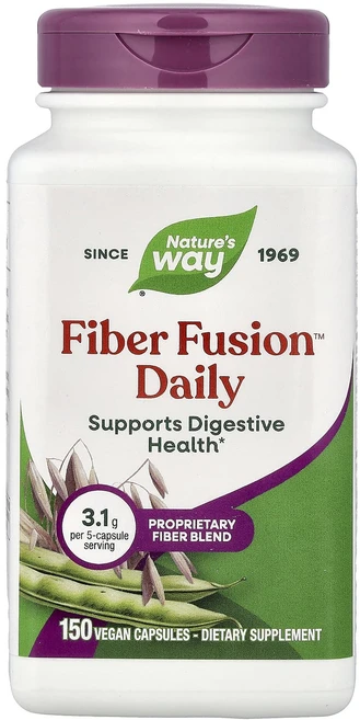 새해 첫좋은선물 Nature's Way Fiber Fusion™ 데일리 베지 캡슐 150정 제대로 할인합니다, NaturesWayFiberFusion데일리베지캡슐15, 1개 - 쿠팡