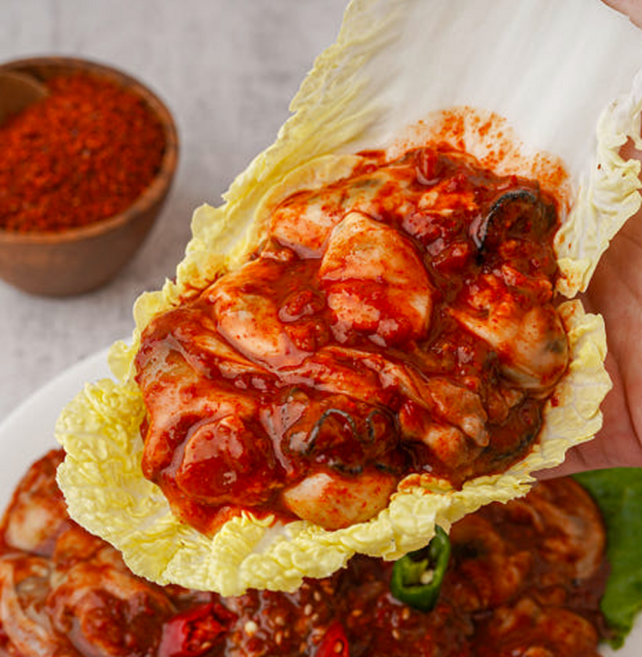 [영양가득] 통영바다의 진한풍미 양념 어리굴젓, 1개, 330g