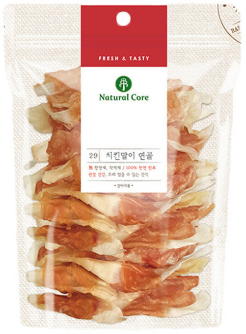 네츄럴코어 천연 닭가슴살 치킨말이연골 140g, 29. 치킨말이연골, 4개
