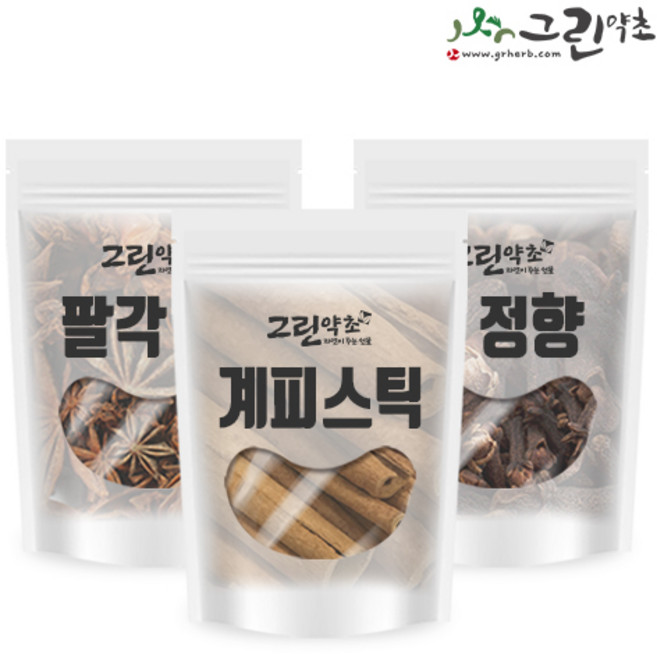 그린약초 뱅쇼만들기 재료 계피 스틱 정향 팔각향, 280g, 1개