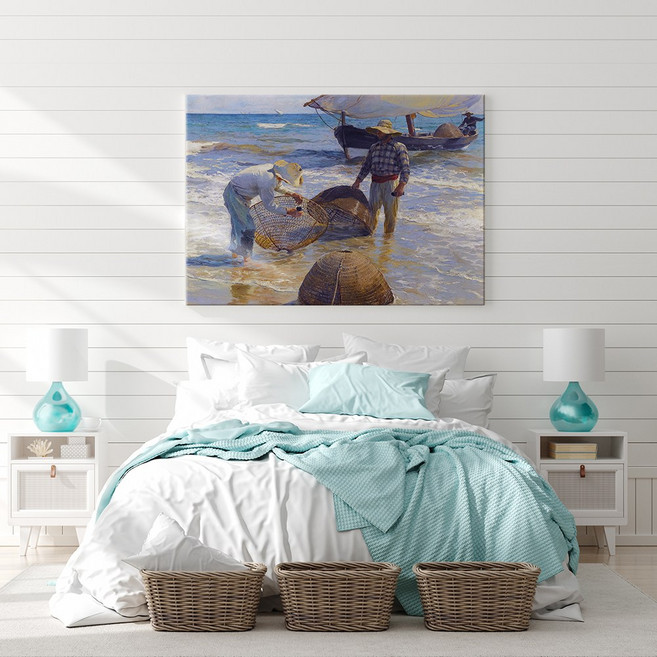 명화 호아킨소로야 작품 모음, 29 발렌시아 어부