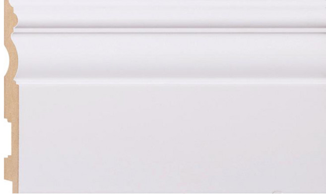 웨인스코팅 예가몰딩 걸레받이 470-3 화이트도장 2400mm X 169mm X 15T, 1개