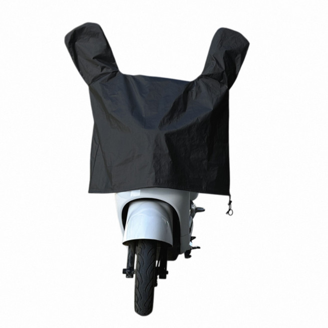 WEPAY 機車龍頭罩 防雨防塵防水套, 黑