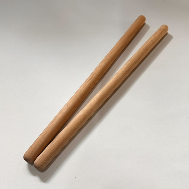 국악기유림 국산 모듬북채 난타채 2p 칭칭나무, 1세트