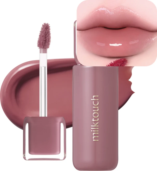 밀크터치 젤리핏 유리알 광채 글로우 틴트, 16. 더스티잼, 4g, 1개 - 쿠팡