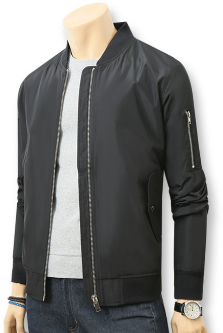 블루포스 페티윈 항공 점퍼 세미오버핏 생활방수 무지 아우터