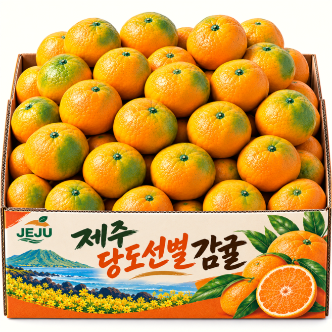 [마지막특가] 최대12brix 초고당도 제주 감귤, 1박스, 3kg(한정특가)