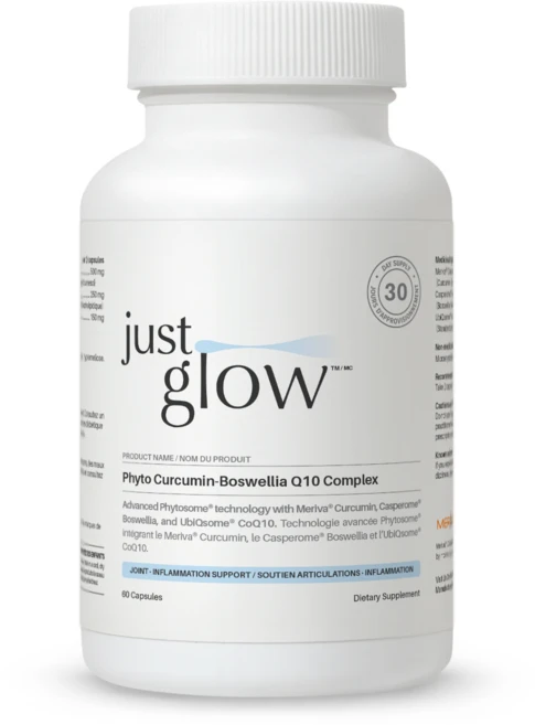 저스트글로우 파이토 커큐민-보스웰리아 Q10 파이토좀 메리바 캡슐, 60정, 1개 - 쿠팡