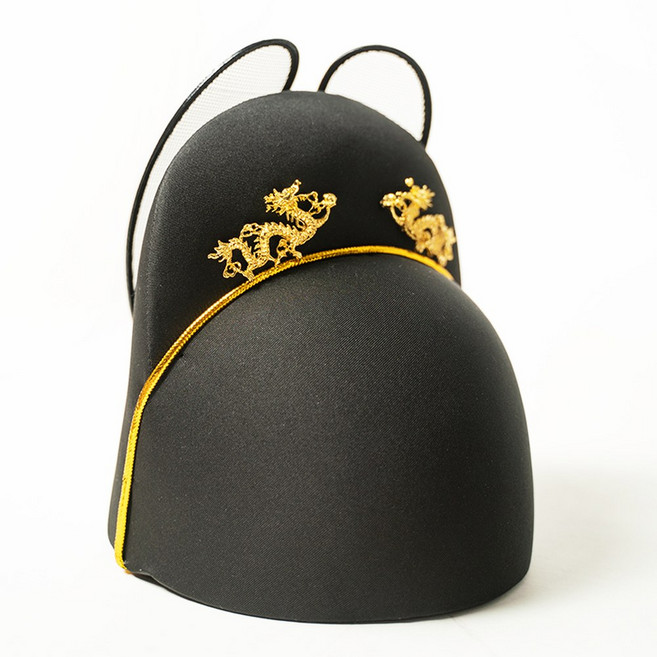 임금님모자 모자 조선시대 이산관 할로윈 옛날옷 성인용 남자 아이들 제품이 옐로우 임금님