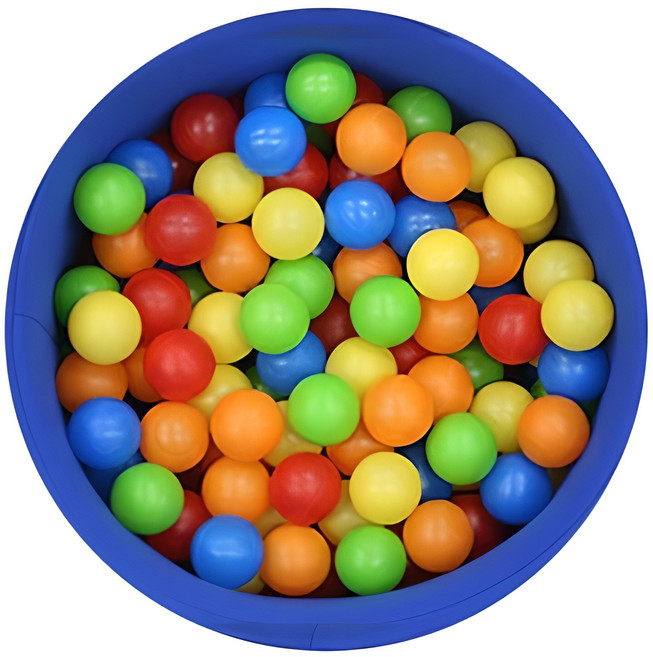 베베아인 아기 볼풀공 레인보우 200p, 랜덤 발송, 1개